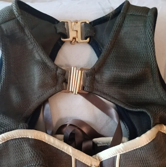 Military costume WAISTE TRAINER corset - Picture 4 of 7